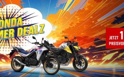 Sommerzeit – Motorradzeit mit vielen Angeboten!