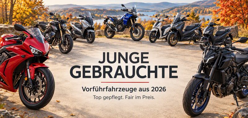 Junge Gebrauchte! Vorführer aus der Saison 2026